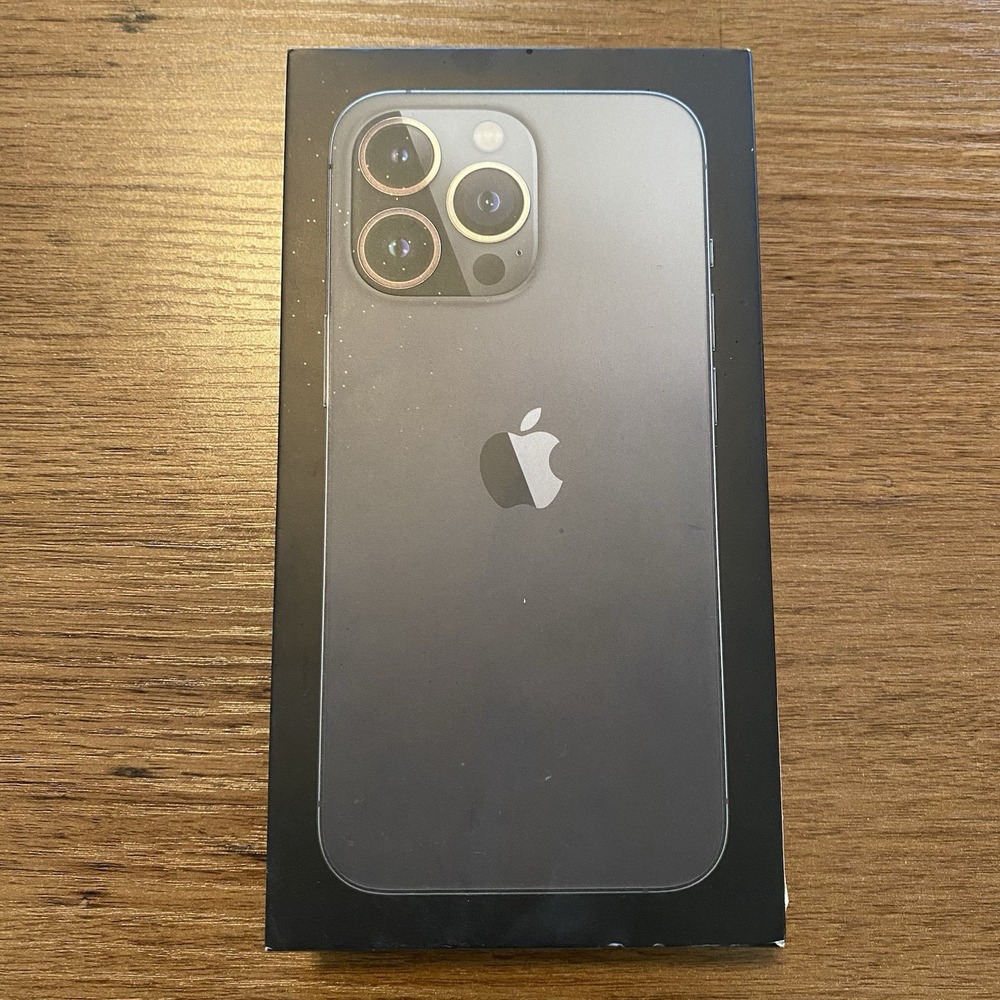 iPhone 13 Pro Empty Retail Box Graphite